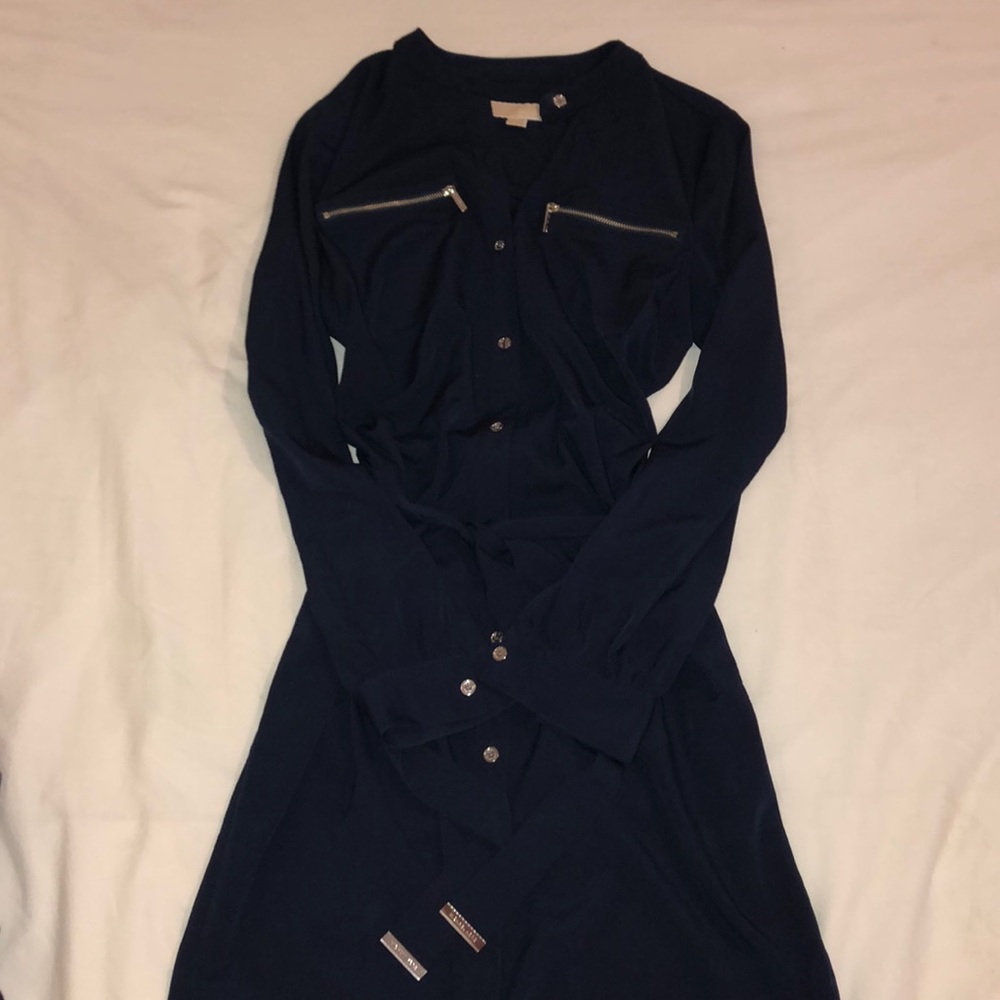 Michael Kors Navy Blue Dress